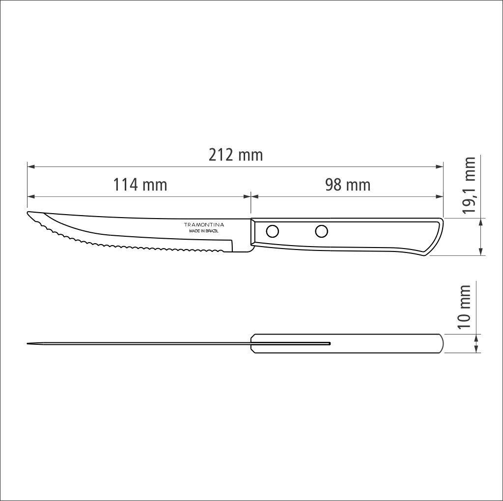 Display de cuchillos para barbacoa 60 pzas Polywood - Imagen 5