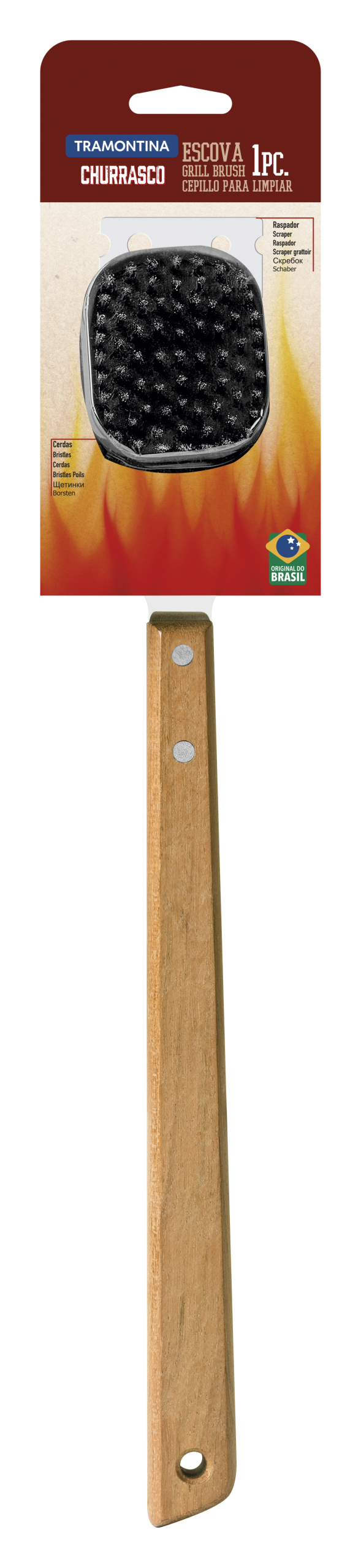 Cepillo para limpiar parrilla - Imagen 3