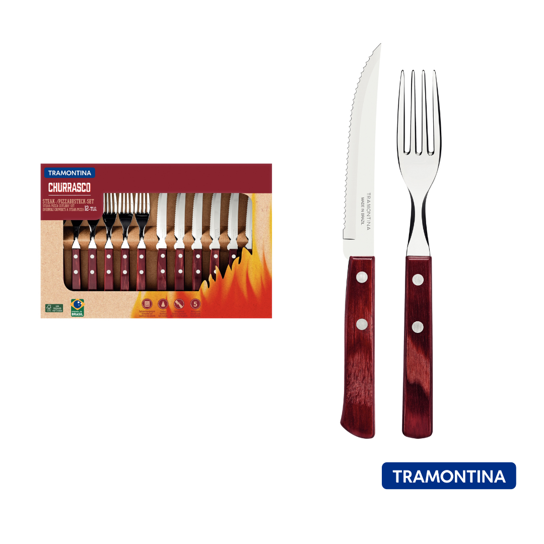 Juego para barbacoa 12 pzas Polywood