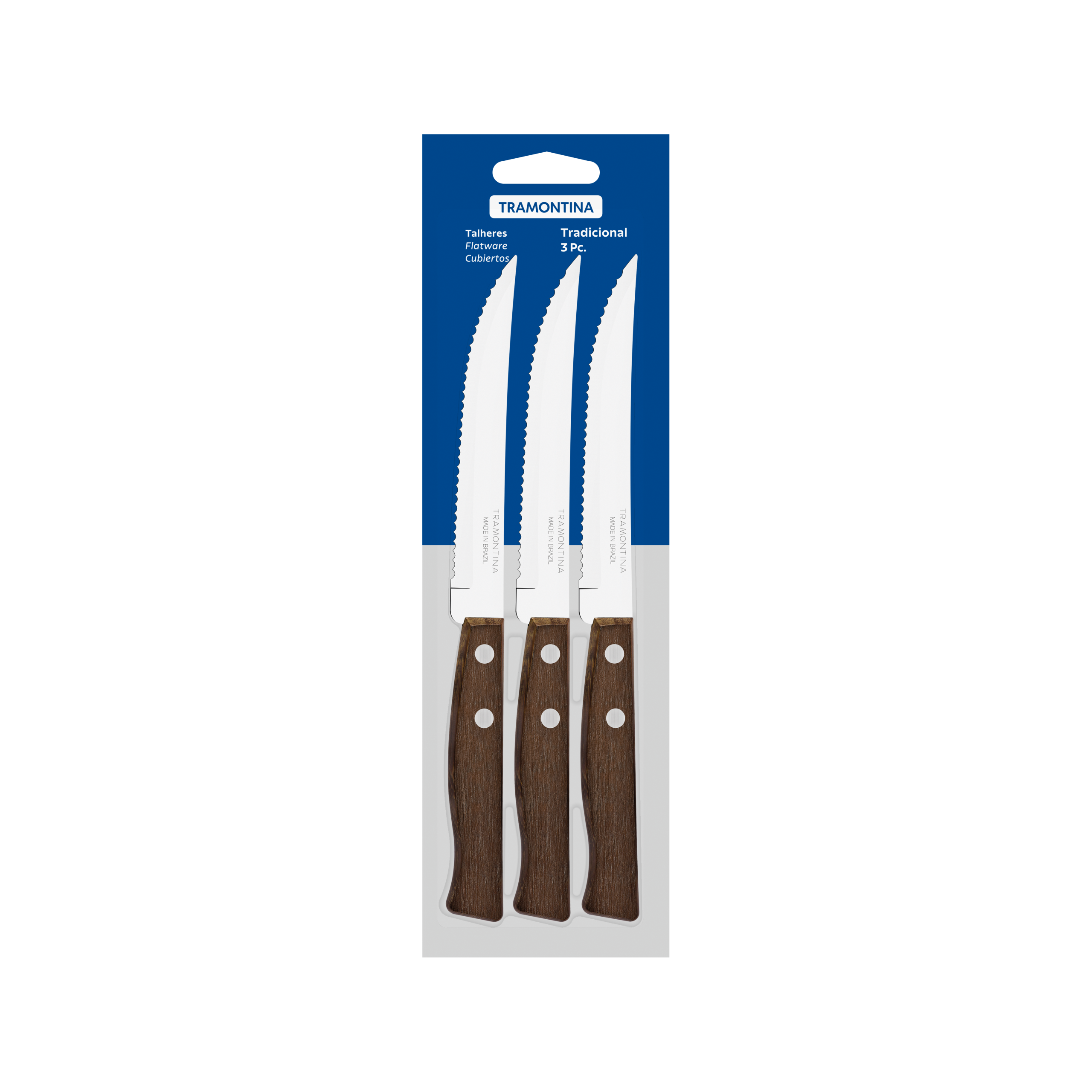 Juego De Cuchillos Para Asado 3 piezas Tradicional - Imagen 2