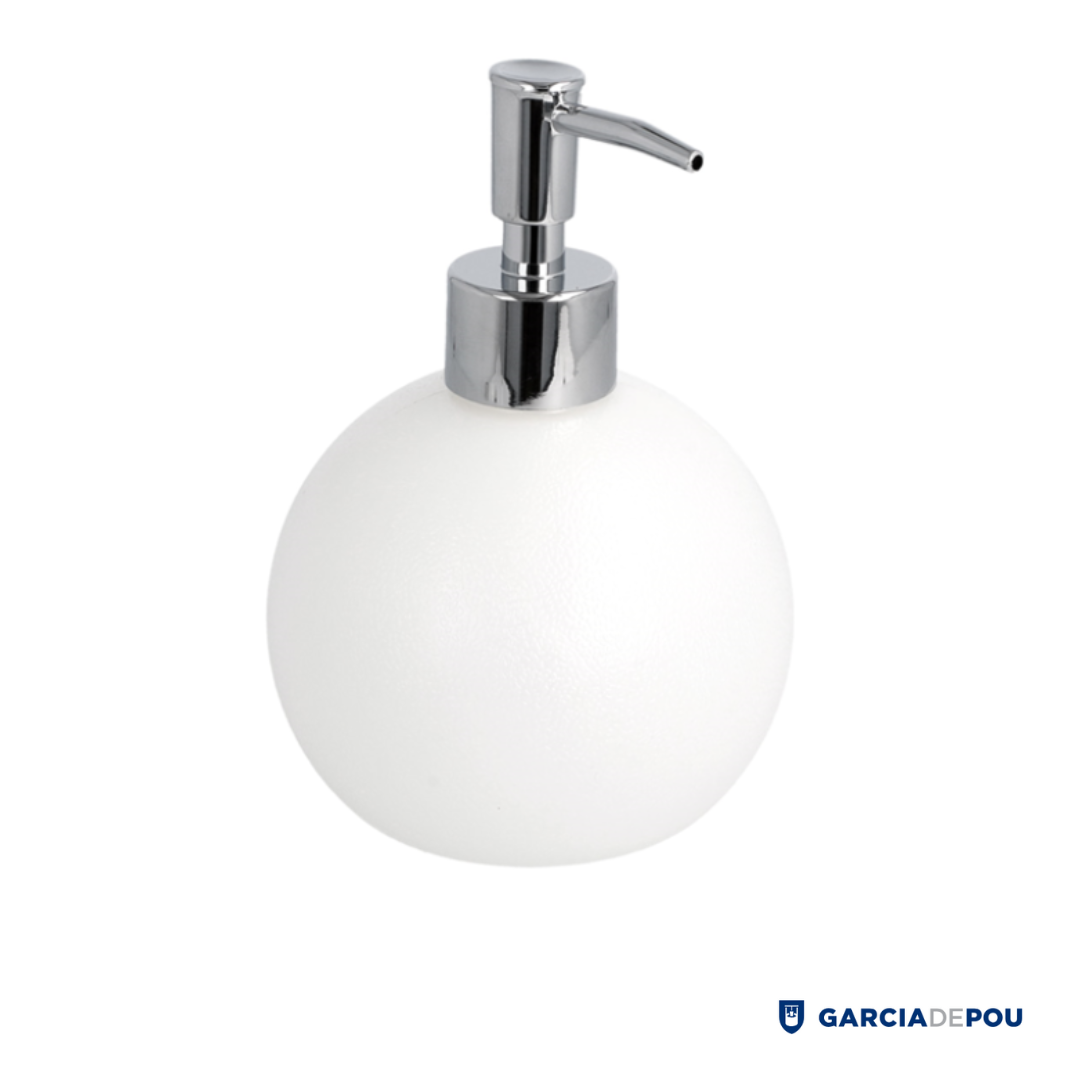 Dispensador de jabón 500 Ml 10×16 Cm blanco ABS (1 unid.)