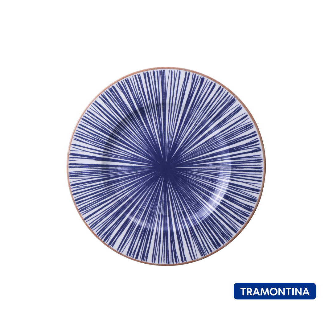 Plato Llano 28 Cm Abstratta