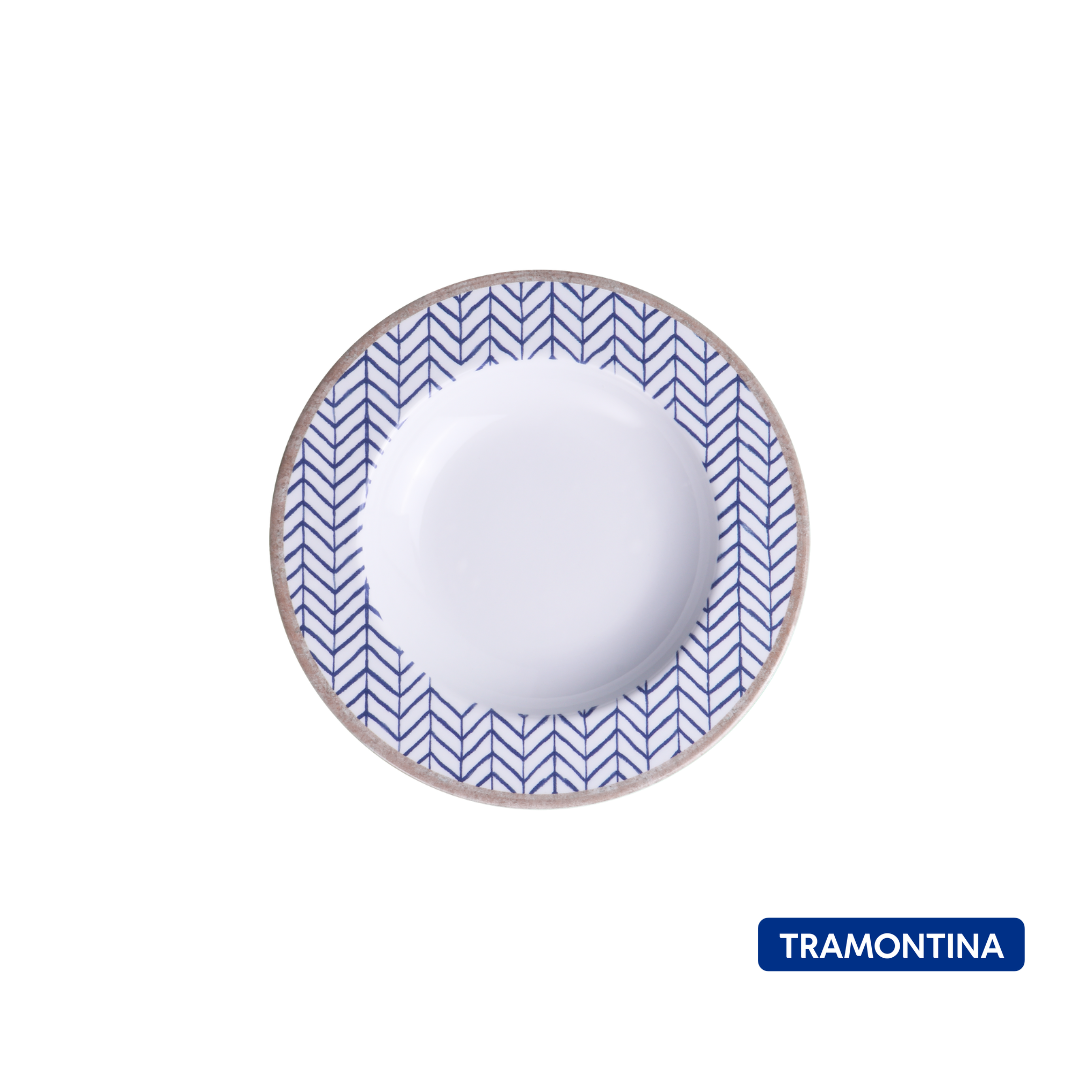 Plato Hondo 23 Cm Abstratta