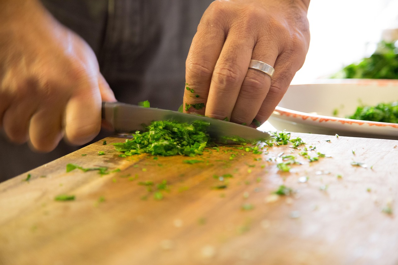 Tablas para cortar alimentos: colores y su significado