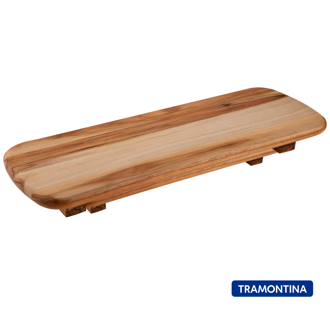 Tabla de Teca para Servicio y Presentación 50x18x5 cm – Provence