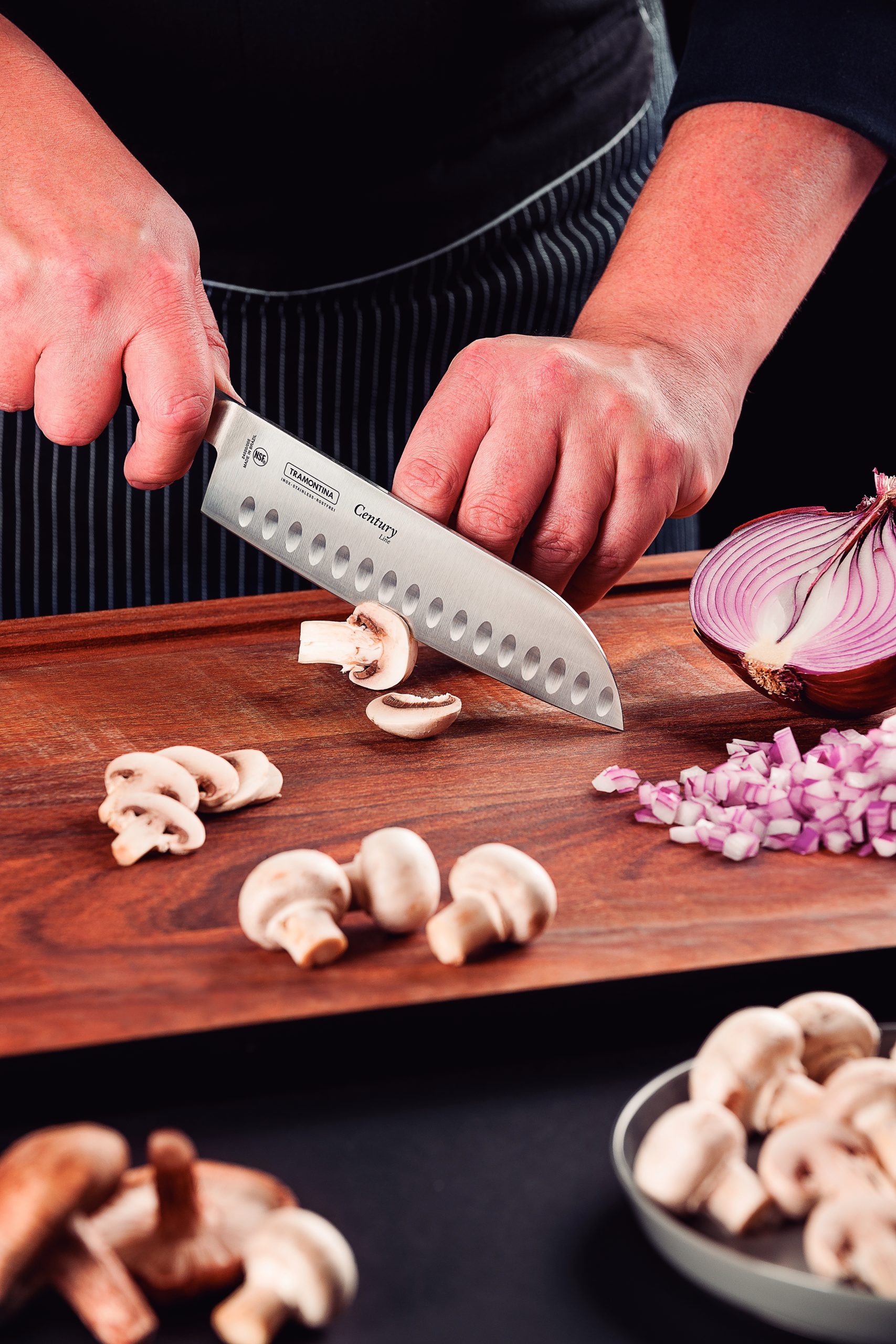 Cuchillo Santoku 18 cm - Century NSF - Imagen 3